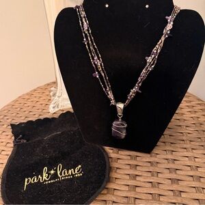 Park Lane Amethyst Multi-Strand Necklace